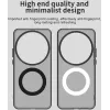 Phonesta HardFrost Back Cover hoesje met MagSafe voor Xiaomi 15 Ultra - Mat Zwart 3