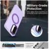 Phonesta HardFrost Back Cover hoesje met MagSafe voor Samsung Galaxy A17/A26 - Mat Paars 3