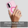 Phonesta HardFrost Back Cover hoesje met MagSafe voor Samsung Galaxy A17/A26 - Mat Roze 5