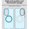 Phonesta HardFrost Back Cover hoesje met MagSafe voor Samsung Galaxy A36/A56 - Mat Blauw 6