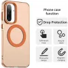 Phonesta HardFrost Back Cover hoesje met MagSafe voor Samsung Galaxy A36/A56 - Mat Oranje 4