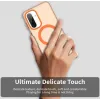 Phonesta HardFrost Back Cover hoesje met MagSafe voor Samsung Galaxy A36/A56 - Mat Oranje 5