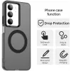Phonesta HardFrost Back Cover hoesje met MagSafe voor Realme 14x / C75 - Mat Zwart 1