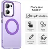 Phonesta HardFrost Back Cover hoesje met MagSafe voor Oppo Reno13 F 4G/5G / Reno13 FS 5G - Mat Paars 2