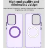 Phonesta HardFrost Back Cover hoesje met MagSafe voor Oppo Reno13 F 4G/5G / Reno13 FS 5G - Mat Paars 6