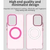 Phonesta HardFrost Back Cover hoesje met MagSafe voor Oppo Reno13 F 4G/5G / Reno13 FS 5G - Mat Roze 6
