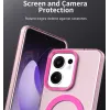 Phonesta HardFrost Back Cover hoesje met MagSafe voor Oppo Reno13 F 4G/5G / Reno13 FS 5G - Mat Roze 7