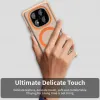 Phonesta HardFrost Back Cover hoesje met MagSafe voor Xiaomi Redmi Note 14 Pro 4G - Mat Oranje 5