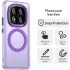 Phonesta HardFrost Back Cover hoesje met MagSafe voor Xiaomi Redmi Note 14 Pro 4G - Mat Paars 2