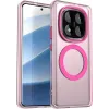Phonesta HardFrost Back Cover hoesje met MagSafe voor Xiaomi Redmi Note 14 Pro 4G - Mat Roze