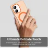 Phonesta HardFrost Back Cover hoesje met MagSafe voor Xiaomi Poco X7 Pro - Mat Oranje 5