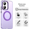 Phonesta HardFrost Back Cover hoesje met MagSafe voor Xiaomi Poco X7 Pro - Mat Paars 2