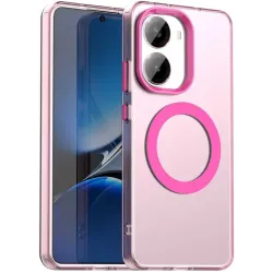 Phonesta HardFrost Back Cover hoesje met MagSafe voor Xiaomi Poco X7 Pro - Mat Roze