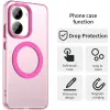 Phonesta HardFrost Back Cover hoesje met MagSafe voor Xiaomi Poco X7 Pro - Mat Roze 2