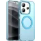 Phonesta HardFrost Back Cover hoesje met MagSafe voor Xiaomi Redmi Note 14 4G - Mat Blauw