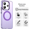 Phonesta HardFrost Back Cover hoesje met MagSafe voor Xiaomi Redmi Note 14 4G - Mat Paars 2