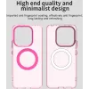 Phonesta HardFrost Back Cover hoesje met MagSafe voor Xiaomi Redmi Note 14 4G - Mat Roze 6