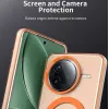 Phonesta HardFrost Back Cover hoesje met MagSafe voor Xiaomi Poco F7 Pro - Mat Oranje 7