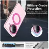 Phonesta HardFrost Back Cover hoesje met MagSafe voor Xiaomi Poco F7 Pro - Mat Roze 3