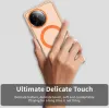 Phonesta HardFrost Back Cover hoesje met MagSafe voor Xiaomi Poco F7 Ultra - Mat Oranje 5
