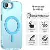 Phonesta HardFrost Back Cover hoesje met MagSafe voor Apple iPhone 17e/16e - Mat Blauw 2