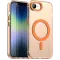 Phonesta HardFrost Back Cover hoesje met MagSafe voor Apple iPhone 17e/16e - Mat Oranje