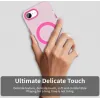 Phonesta HardFrost Back Cover hoesje met MagSafe voor Apple iPhone 17e/16e - Mat Roze 5