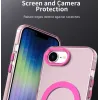 Phonesta HardFrost Back Cover hoesje met MagSafe voor Apple iPhone 17e/16e - Mat Roze 7