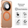 Phonesta HardFrost Back Cover hoesje met MagSafe voor HONOR X9c Smart - Mat Oranje 2