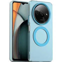 Phonesta HardFrost Back Cover hoesje met MagSafe voor Xiaomi Redmi A3 - Mat Blauw
