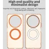 Phonesta HardFrost Back Cover hoesje met MagSafe voor Xiaomi Redmi A3 - Mat Oranje 7