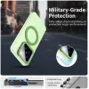Phonesta HardFrost Back Cover hoesje met MagSafe voor Xiaomi 15 - Mat Groen 2