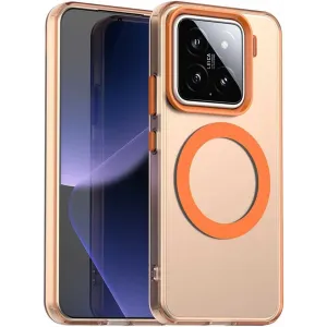 Phonesta HardFrost Back Cover hoesje met MagSafe voor Xiaomi 15 - Mat Oranje