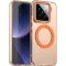 Phonesta HardFrost Back Cover hoesje met MagSafe voor Xiaomi 15 - Mat Oranje