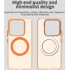 Phonesta HardFrost Back Cover hoesje met MagSafe voor Xiaomi 15 - Mat Oranje 6