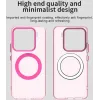 Phonesta HardFrost Back Cover hoesje met MagSafe voor Xiaomi 15 - Mat Roze 6