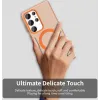 Phonesta HardFrost Back Cover hoesje met MagSafe voor Samsung Galaxy S25 Ultra - Mat Oranje 5
