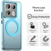 Phonesta HardFrost Back Cover hoesje met MagSafe voor Xiaomi 14T Pro - Mat Blauw 2