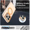 Phonesta HardFrost Back Cover hoesje met MagSafe voor Xiaomi 14T Pro - Mat Oranje 3