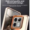 Phonesta HardFrost Back Cover hoesje met MagSafe voor Xiaomi 14T Pro - Mat Oranje 7