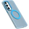 Phonesta HardFrost Back Cover hoesje met MagSafe voor Samsung Galaxy S25/S24 - Mat Blauw 6