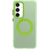 Phonesta HardFrost Back Cover hoesje met MagSafe voor Samsung Galaxy S25/S24 - Mat Groen 2