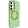 Phonesta HardFrost Back Cover hoesje met MagSafe voor Samsung Galaxy S25/S24 - Mat Groen 4