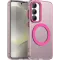 Phonesta HardFrost Back Cover hoesje met MagSafe voor Samsung Galaxy S25/S24 - Mat Roze