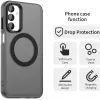 Phonesta HardFrost Back Cover hoesje met MagSafe voor Samsung Galaxy M55 - Mat Zwart 4