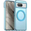 Phonesta HardFrost Back Cover hoesje met MagSafe voor Google Pixel 8 - Mat Blauw