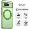 Phonesta HardFrost Back Cover hoesje met MagSafe voor Google Pixel 8 - Mat Groen 4