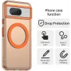 Phonesta HardFrost Back Cover hoesje met MagSafe voor Google Pixel 8 - Mat Oranje 4