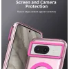 Phonesta HardFrost Back Cover hoesje met MagSafe voor Google Pixel 8 - Mat Roze 7