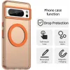 Phonesta HardFrost Back Cover hoesje met MagSafe voor Google Pixel 8 Pro - Mat Oranje 4